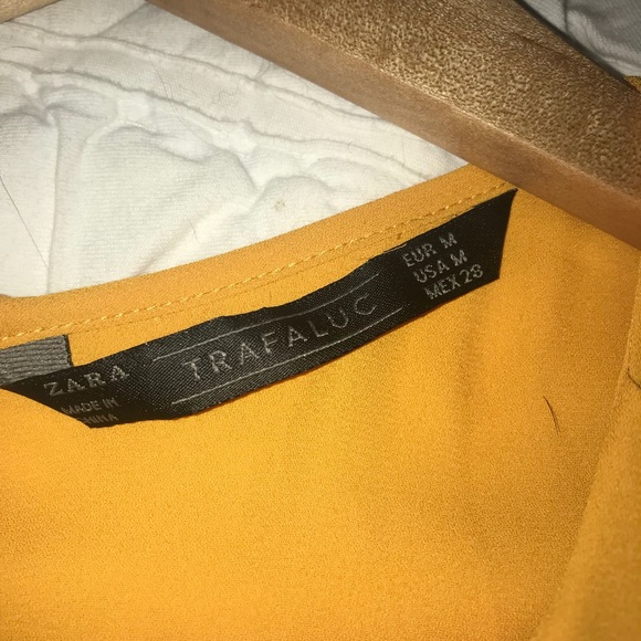 Zara Yellow Top - Picture 3 of 3